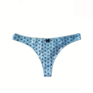 String en coton et spandex imprimé